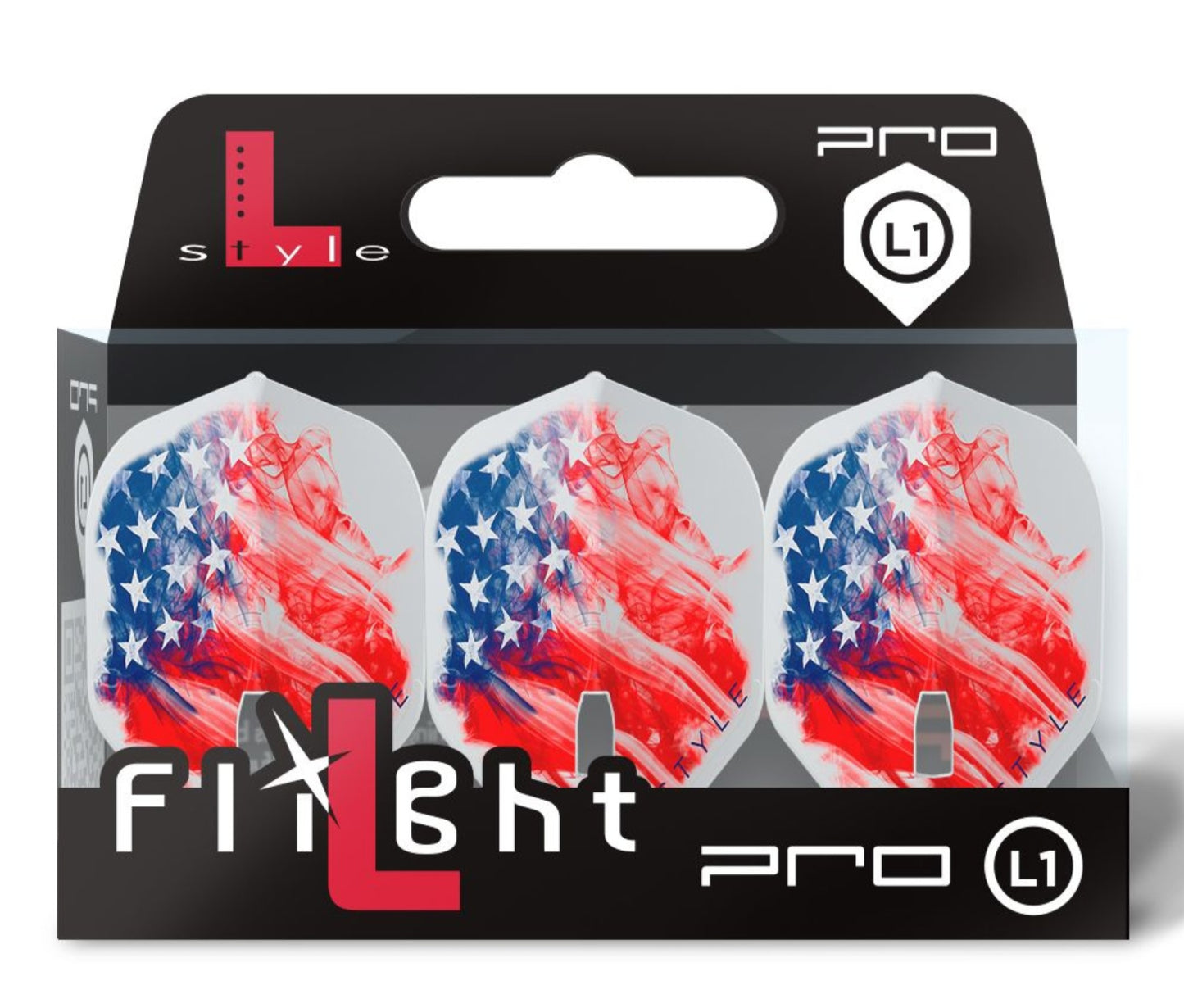 L-Style Pro L1 American Flag V3 Clear White