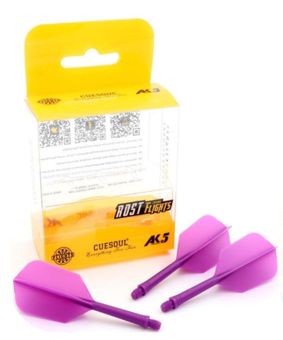 AK5 Rost Integrated Dart Flights-Slim