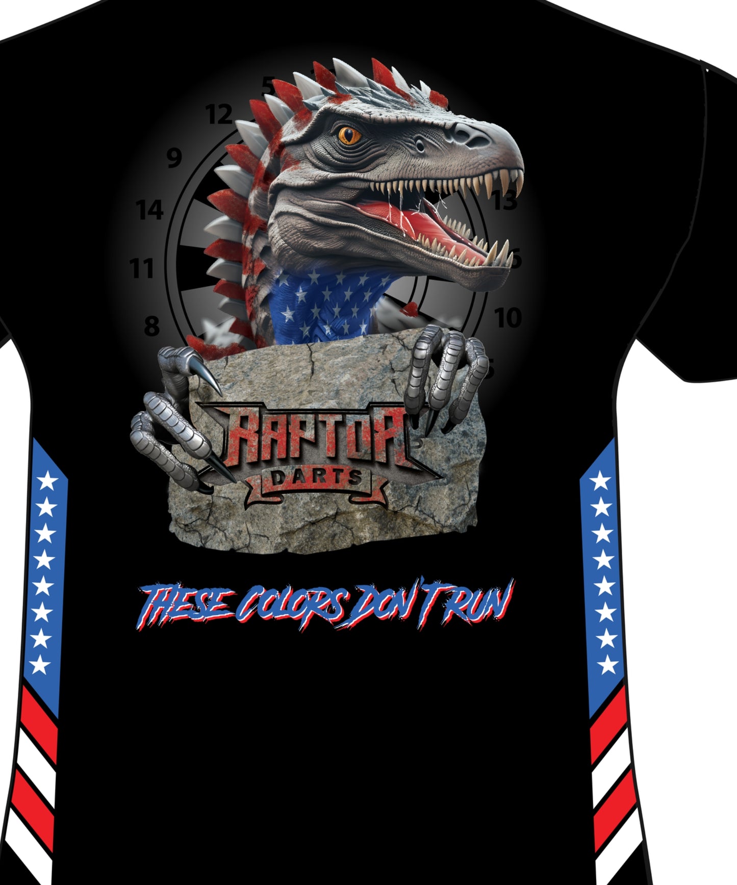 Raptor Darts These Colors Don't Run Jersey with Pocket Pre-Order