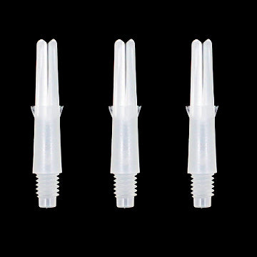L-STYLE L-SHAFT LOCKED DART SHAFTS - White
