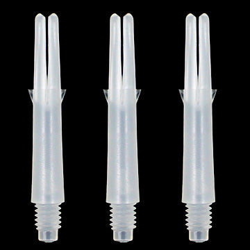 L-STYLE L-SHAFT LOCKED DART SHAFTS - White
