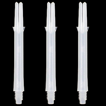 L-STYLE L-SHAFT LOCKED DART SHAFTS - White