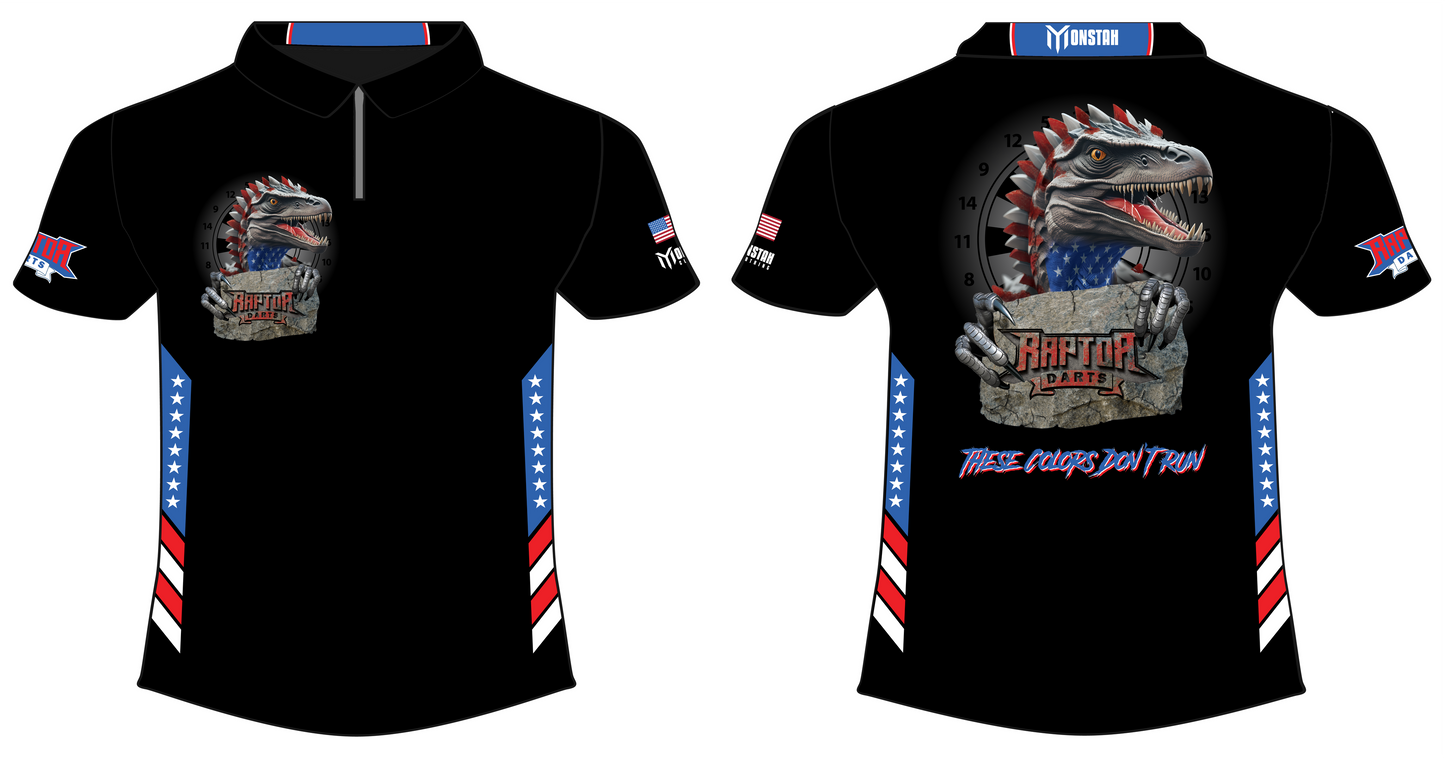 Raptor Darts These Colors Don't Run Jersey with Pocket Pre-Order