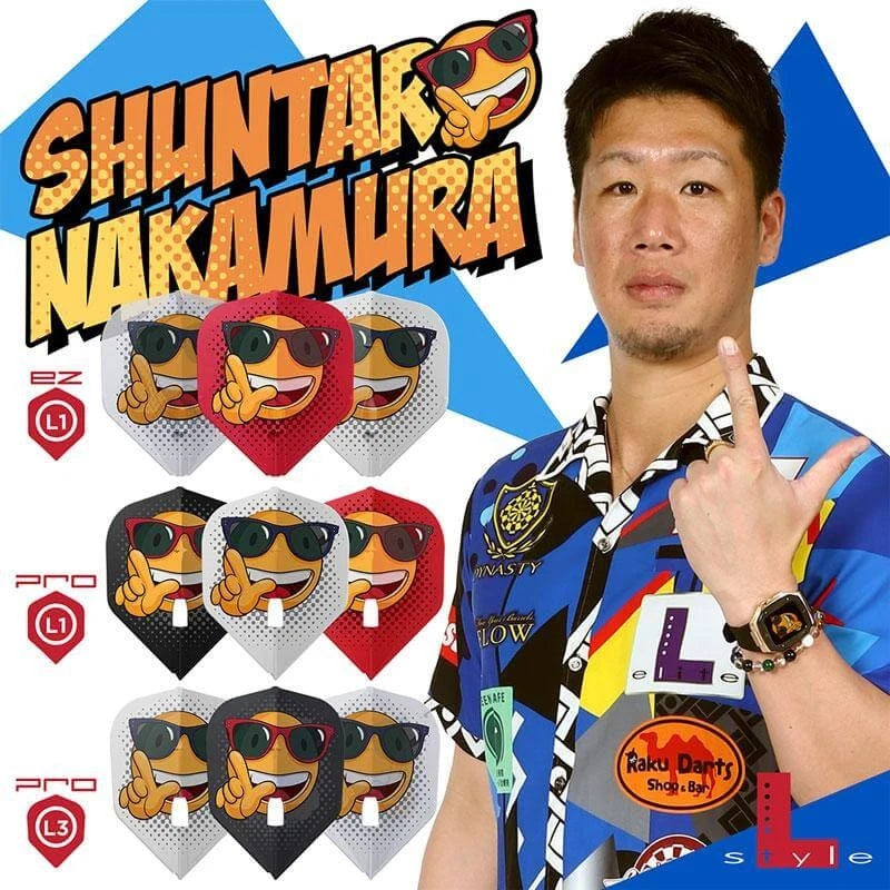 L-style Shuntaro Nakamura ver.1 EZ Standard Mix Dart Flights