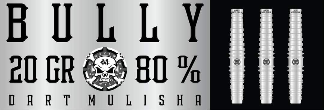 Bully 80% Tungsten soft tip dart