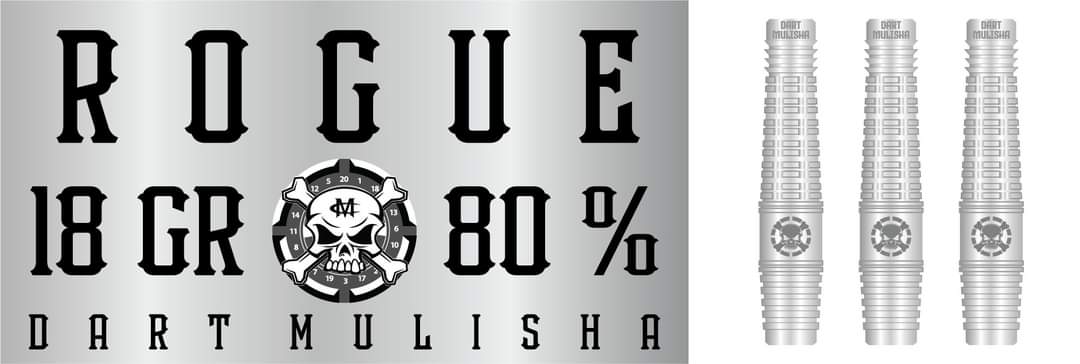 Rogue 80% Tungsten soft tip dart