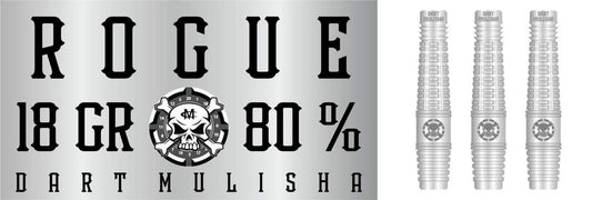 Rogue 80% Tungsten soft tip dart