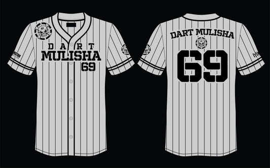 Dart Mulisha gray baseball jersey
