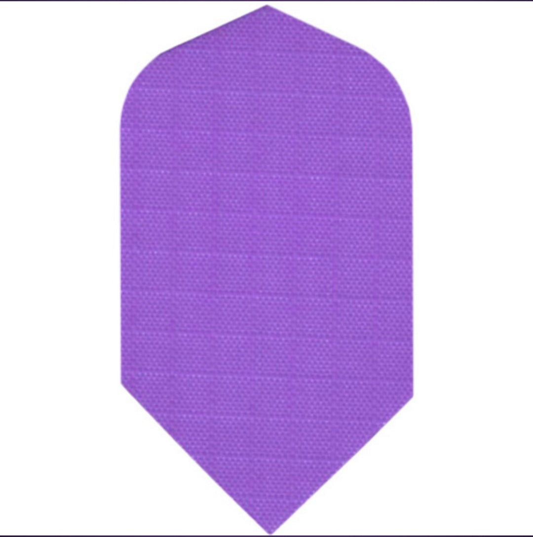 NYLON DART FLIGHTS - SLIM PURPLE