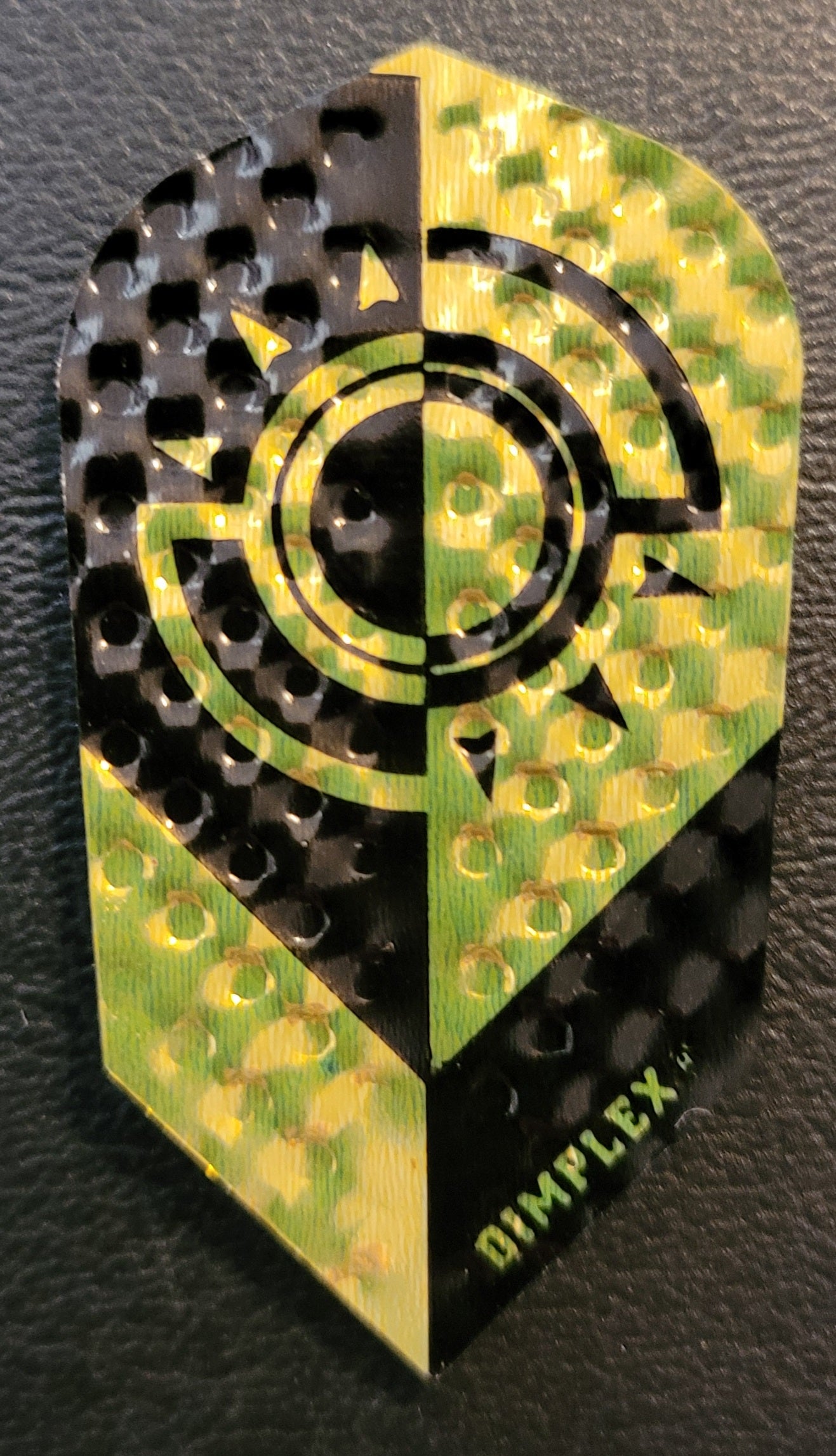 Dimplex Black and Gold Dart Flight Slim