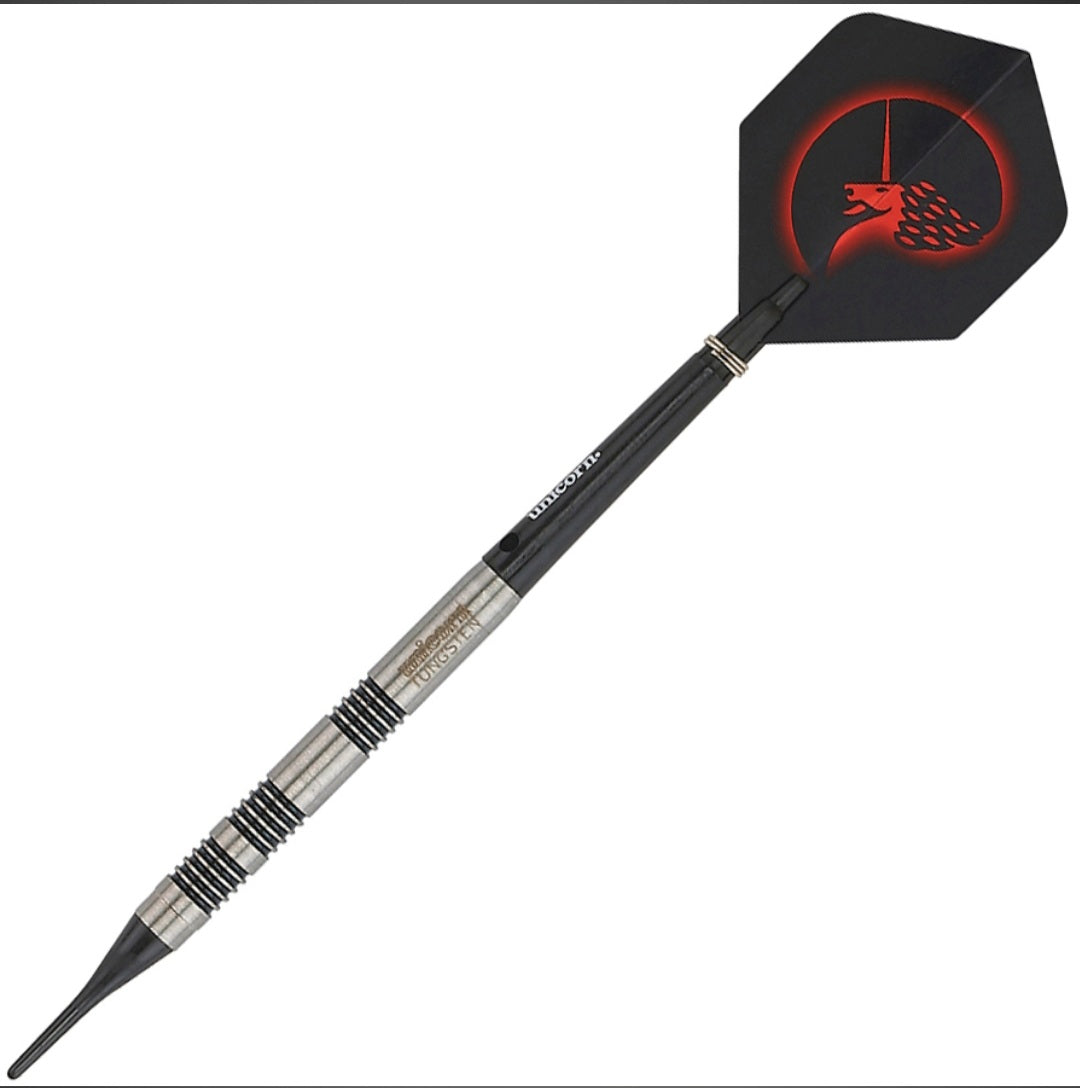 UNICORN CORE TUNGSTEN SOFT TIP DARTS - 17GM