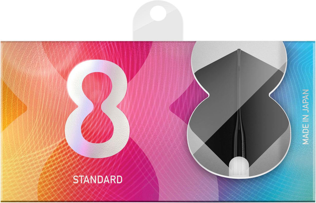 8 FLIGHT DART FLIGHTS - NO 2 STANDARD