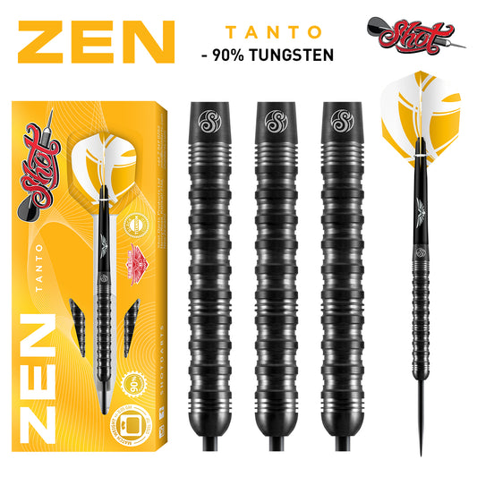 Zen Tanto Steel Tip Dart Set-90%-Tungsten-23g