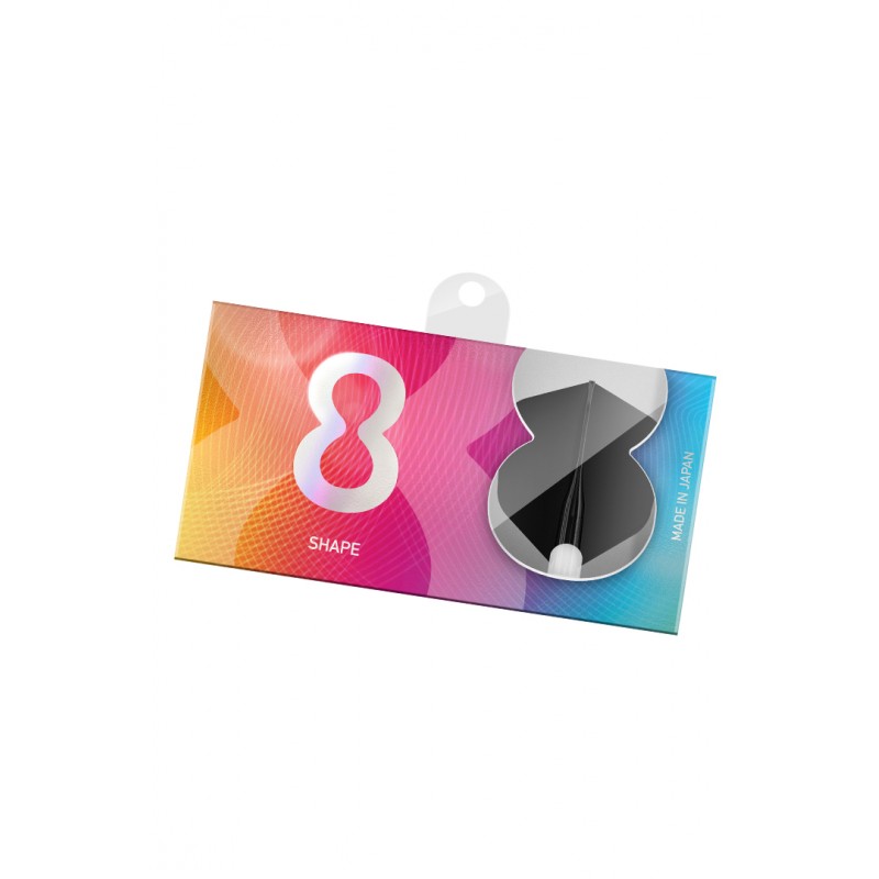 8 FLIGHT DART FLIGHTS - NO 6 SHAPE