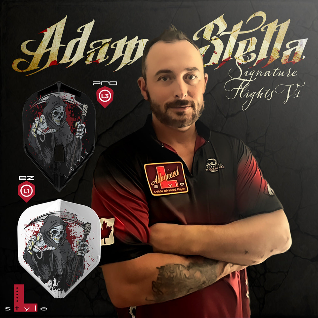 L-style Adam Stella V.1 Standard L1 EZ Flights White