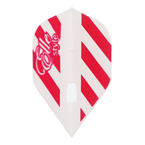 L-Style Elle Style L1 Standard Red Stripe/White