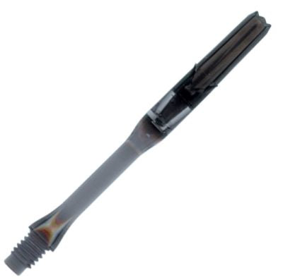 L-STYLE L-SHAFT SILENT SLIM DART SHAFTS - CLEAR BLACK