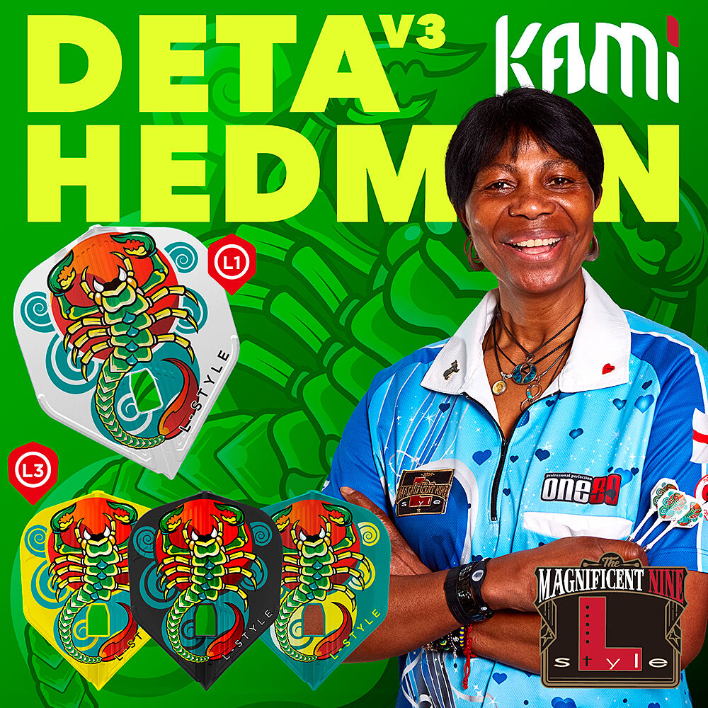 L1 KAMI PRO Standard - Deta Hedman V.3 Signature Champagne Flight - White