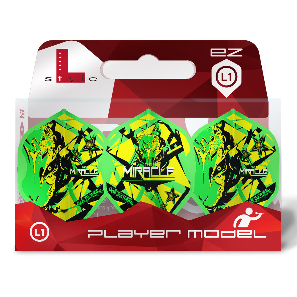 L1 EZ Standard - Mikuru Suzuki V.5 Champagne Flight - Neon Green