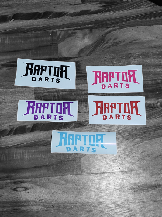 Raptor Darts Vinyl Decals