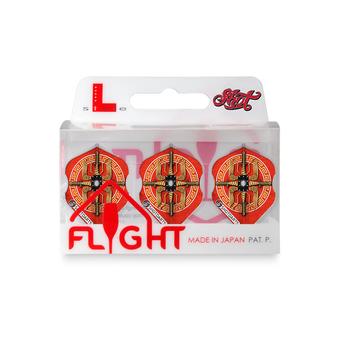 Shot L-Style EZ L1 Roman Centurion Dart Flight Set