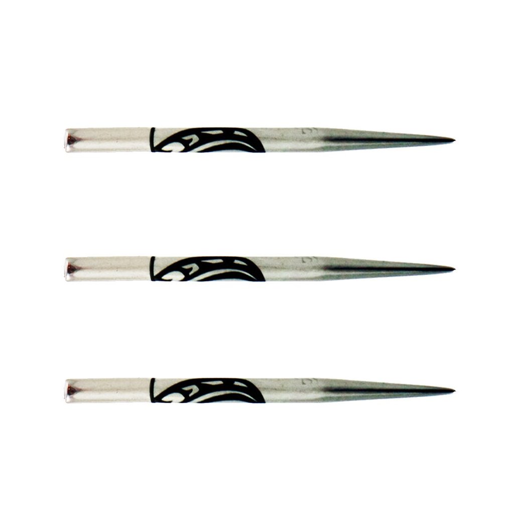 Shot Warrior Steel Tip Point- Laser Engraved-35mm