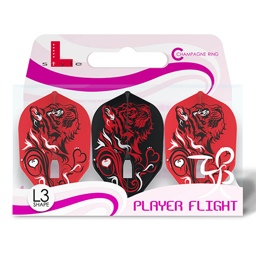 L3 PRO Shape - Kasumi Sato Ver.2 - Mix (Red/Black/Red) (Tiger)