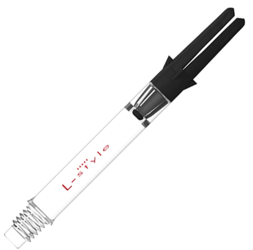 L-STYLE L-SHAFT CARBON SILENT STRAIGHT SPINNING DART SHAFTS CLEAR