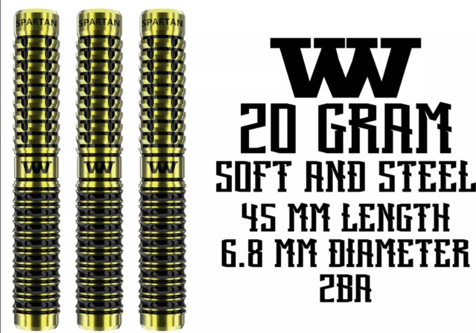 Willy Walker signature barrel made by Spartan Darts