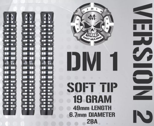 DM1 Soft tip 19g dart barrels