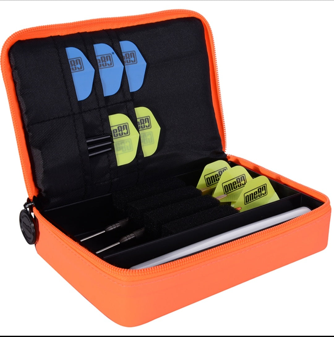 ONE80 DART BOX - ORANGE / BLACK