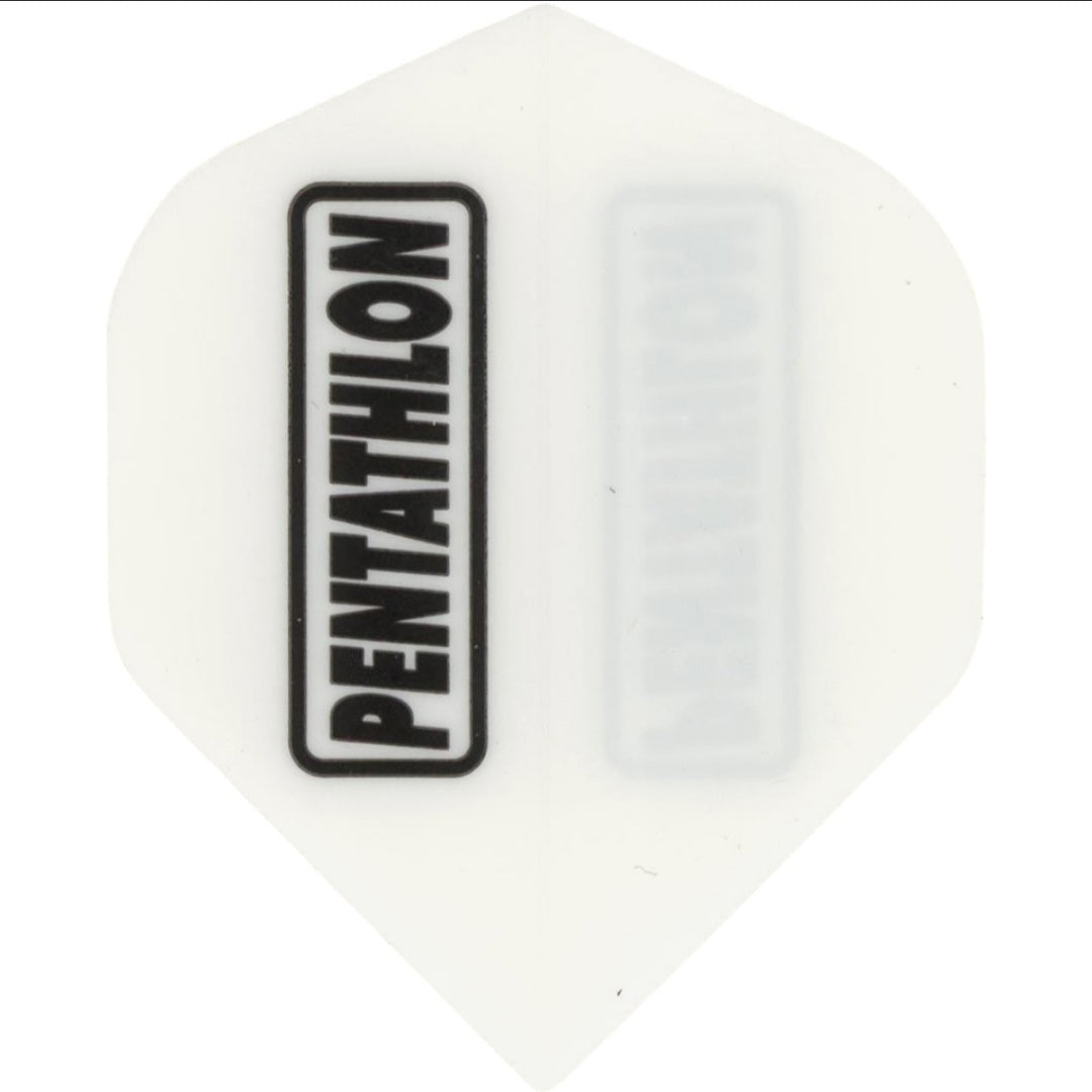 PENTATHLON DART FLIGHTS - STANDARD WHITE