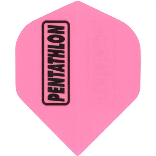 PENTATHLON DART FLIGHTS - STANDARD PINK