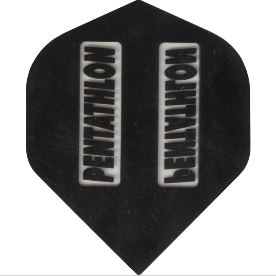 PENTATHLON DART FLIGHTS - STANDARD BLACK