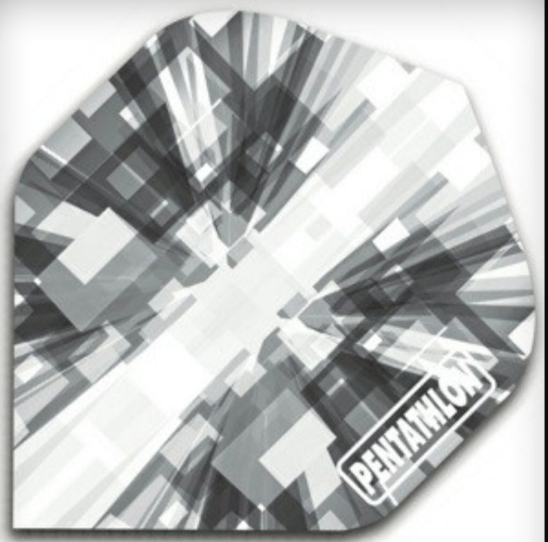 Pentathlon Burst Standard Dart flight Black