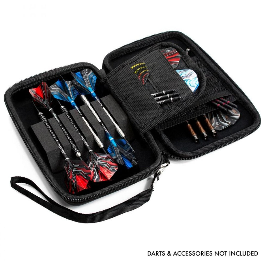 HARROWS BLAZE PRO 6 FIRE DART CASE - BLACK & GRAY