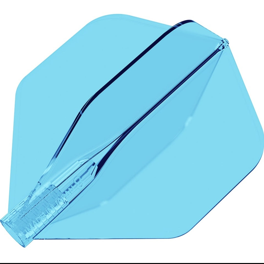 8 FLIGHT CLEAR CANDY DART FLIGHTS - NO 2 STANDARD