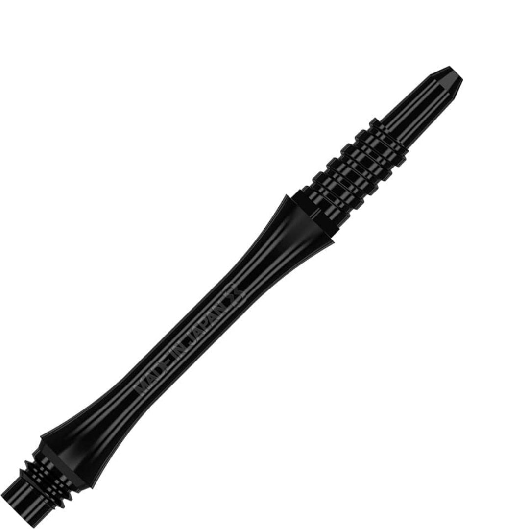8 FLIGHT SLIM LOCKED DART SHAFTS - BLACK