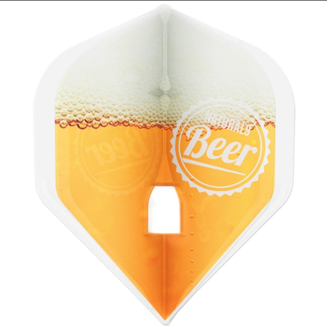 L-STYLE PRO NATURAL NINE LOVE BEER DART FLIGHTS - L1 / STANDARD