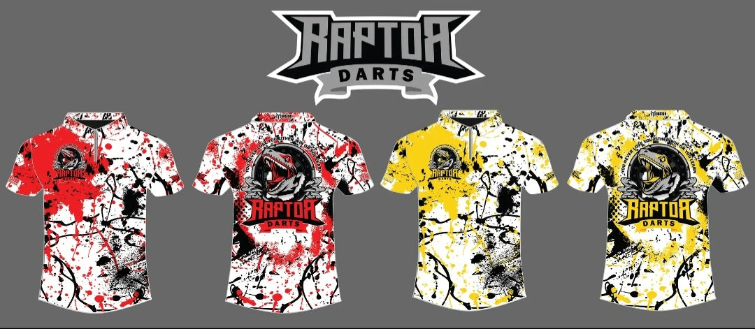 Raptor Jerseys Color Splash Red