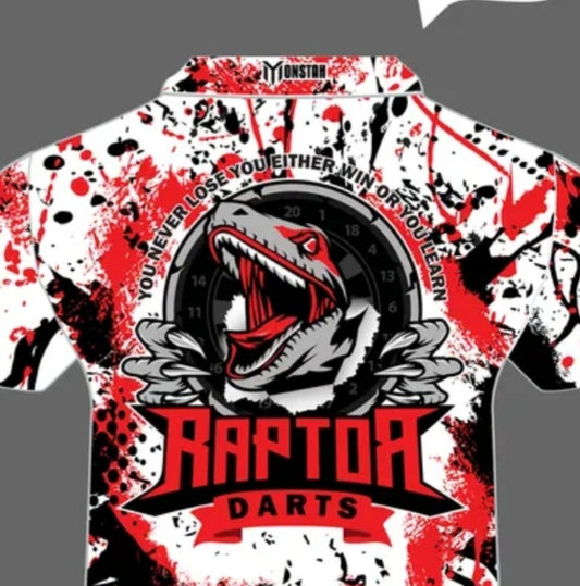 Raptor Jerseys Color Splash Red