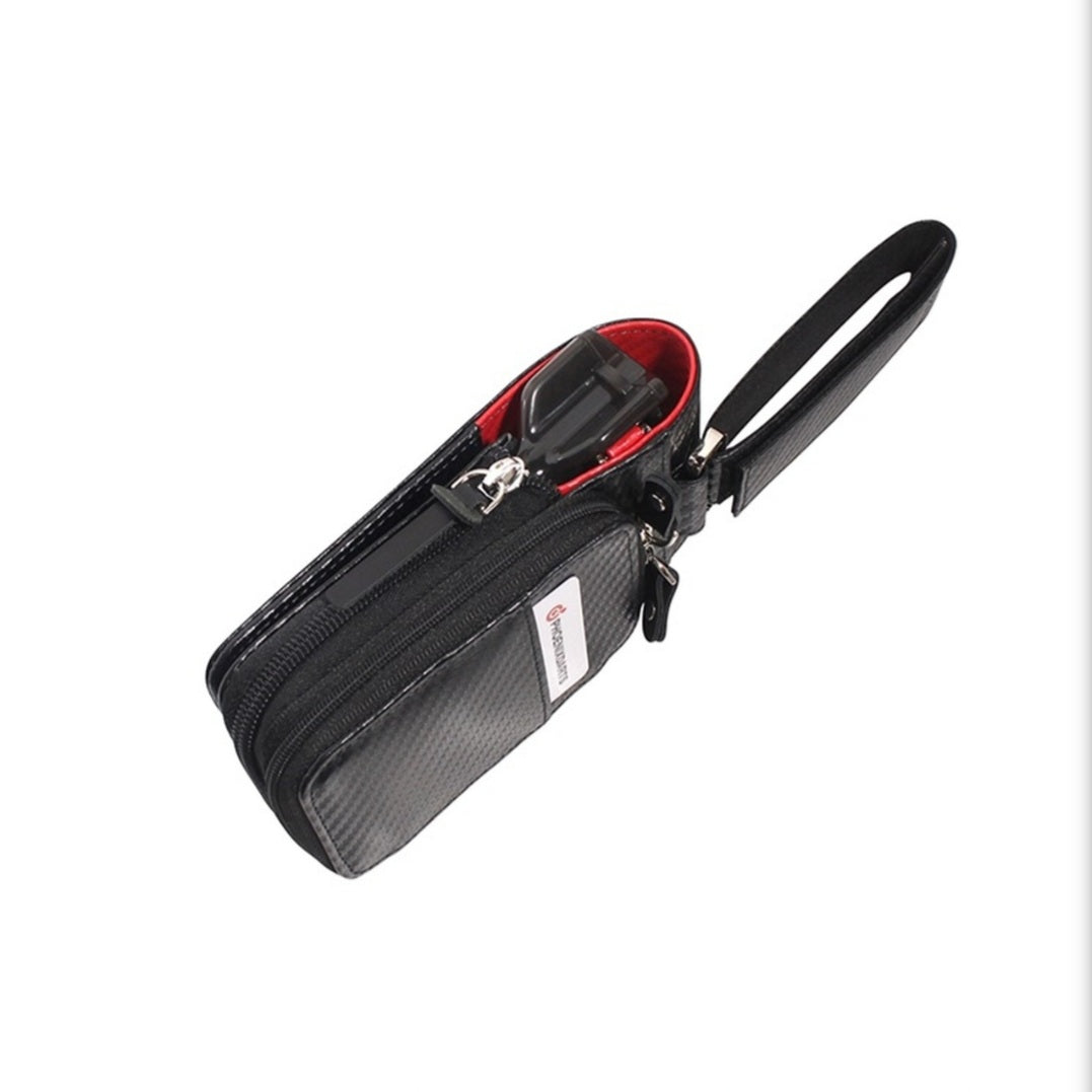 Cameo Garment 2.5 - Dart Case - Black with Red Inside