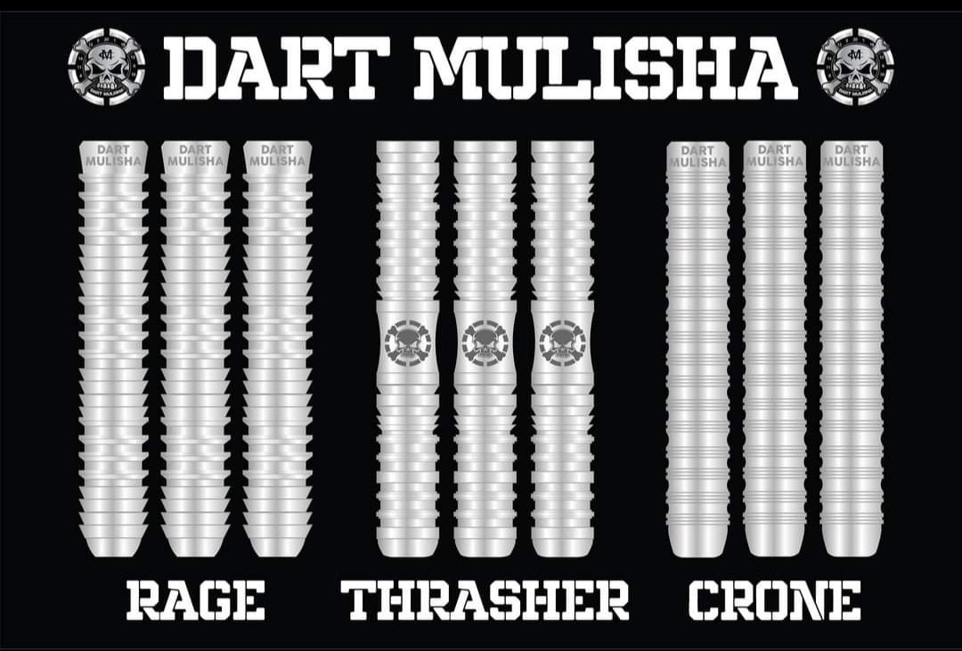 Rage 18gram 80% Tungsten soft tip dart