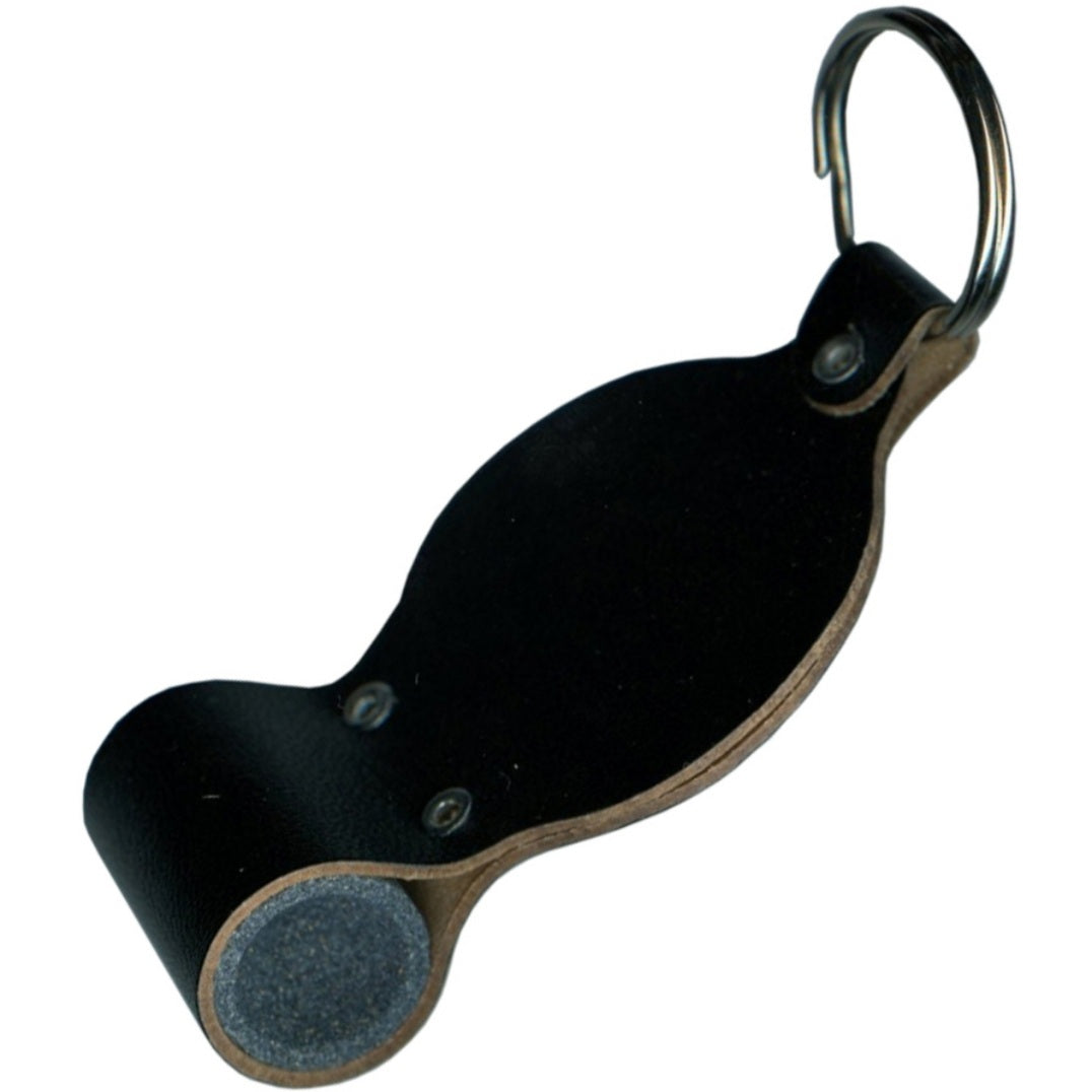 Leather Key Ring Steel Tip Sharpener
