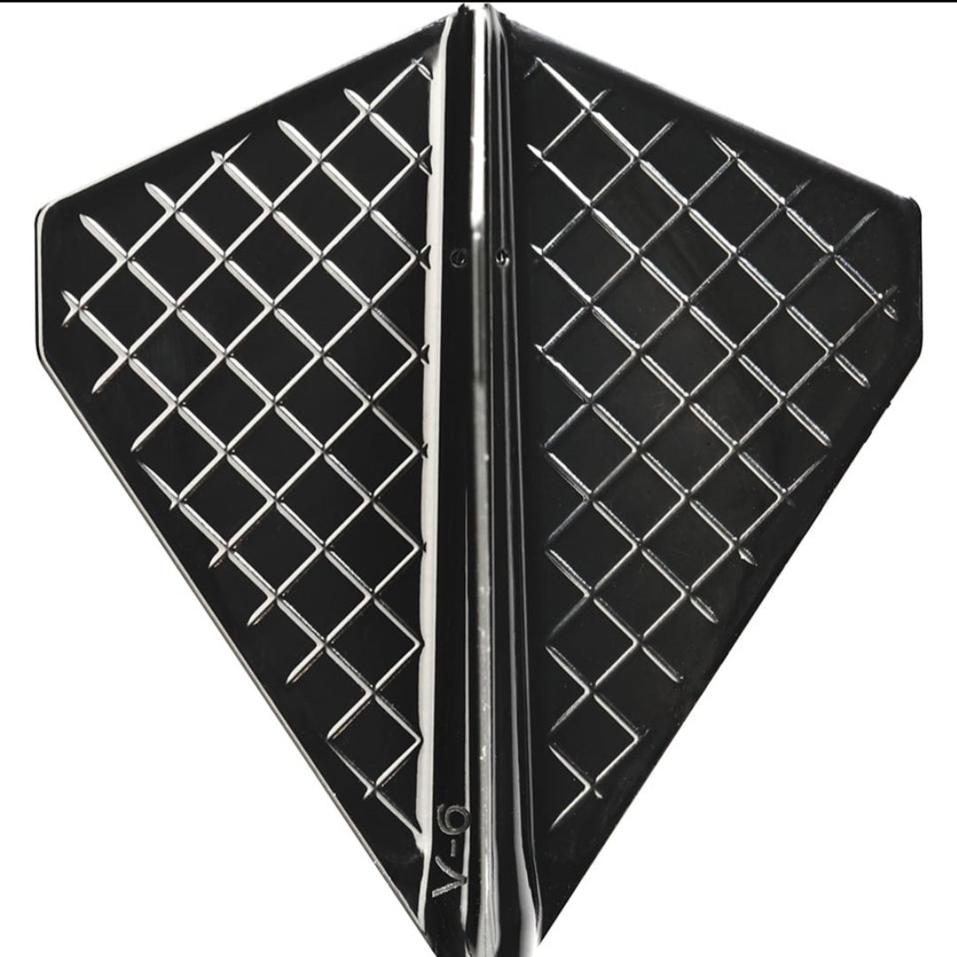 Fit Flight Pro Dart Flights - V Series - Black