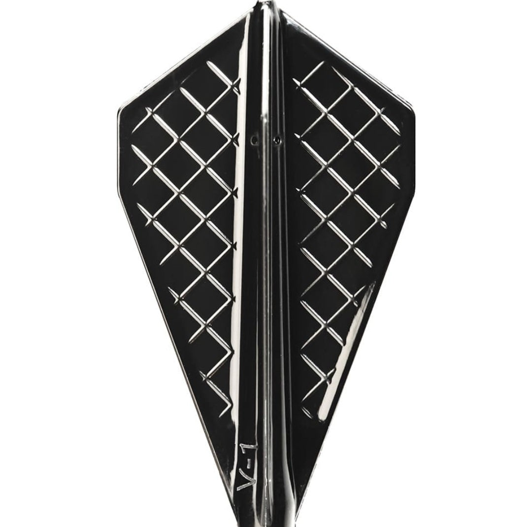 Fit Flight Pro Dart Flights - V Series - Black