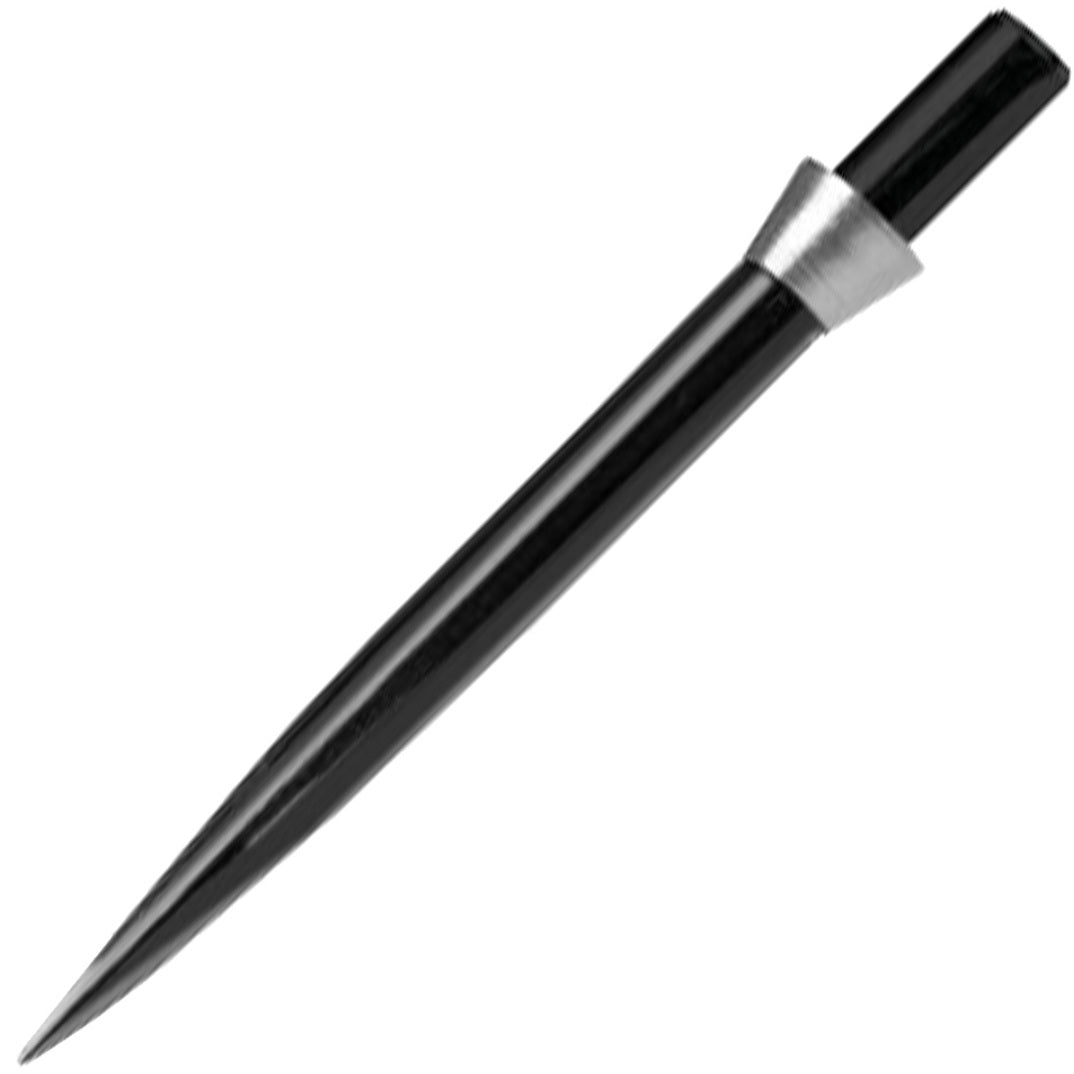 Red Dragon Specialist Points - Black With Silver Trident 32mm
