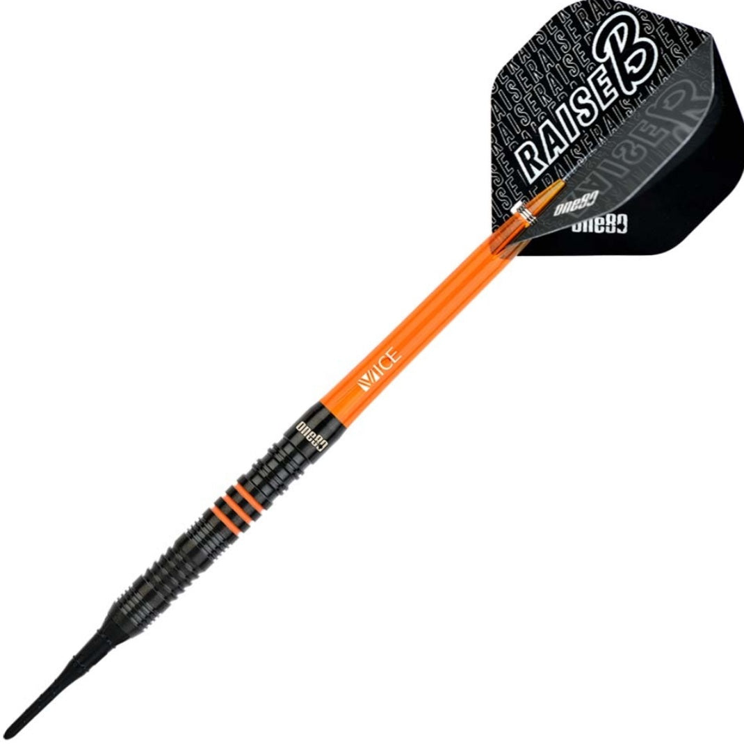 One80 Raise B-OR Soft Tip Darts - 17.5g