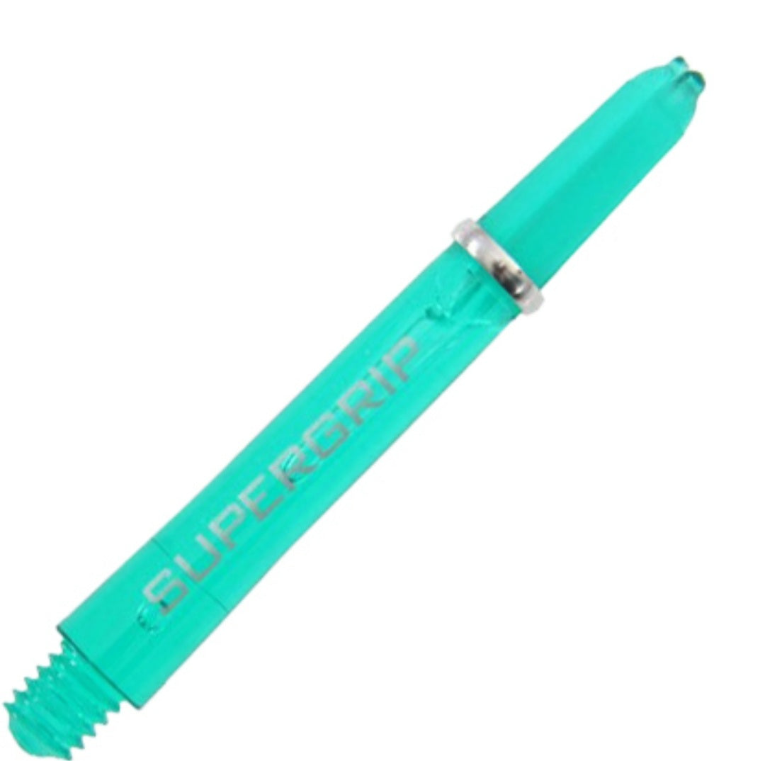 Harrows Supergrip Polycarbonate Dart Shafts With Rings - Jade