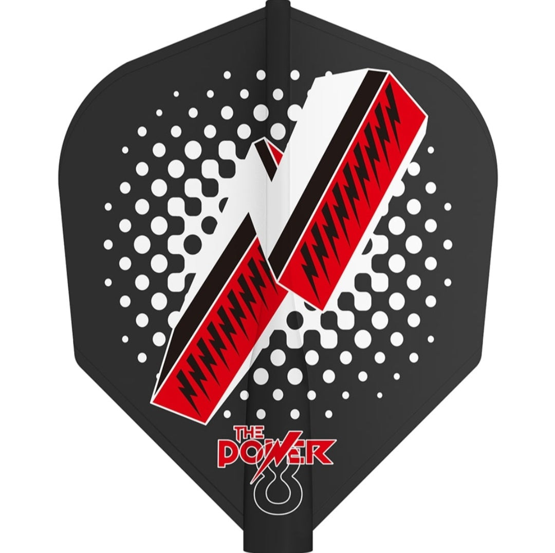 8 Flight Phil Taylor Dart Flights - No 6 Shape